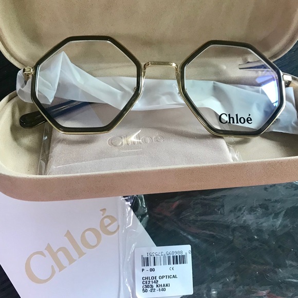NIB CHLOE CE 2142 303 KHAKI GLASSES FALL 2018 - Picture 6 of 8